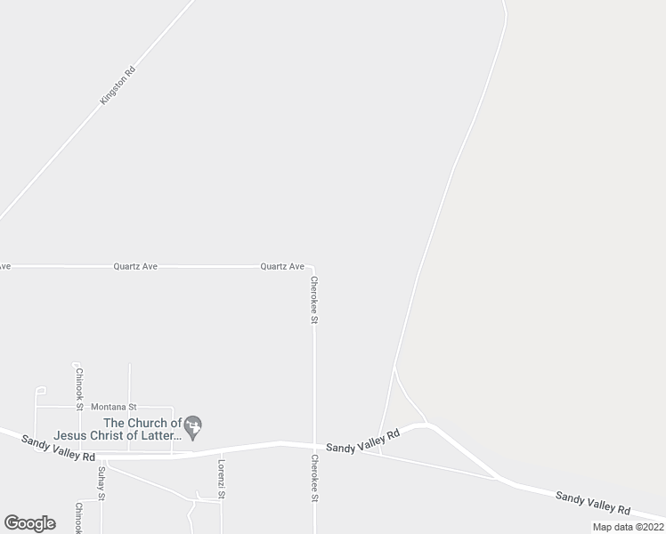 map of restaurants, bars, coffee shops, grocery stores, and more near East Quartz Avenue in Sandy Valley