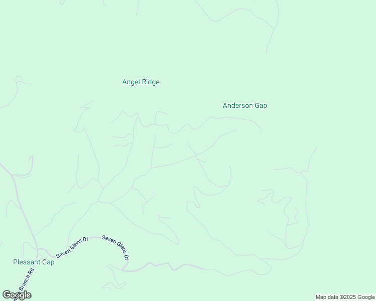map of restaurants, bars, coffee shops, grocery stores, and more near 44 Applewood Lane in Weaverville