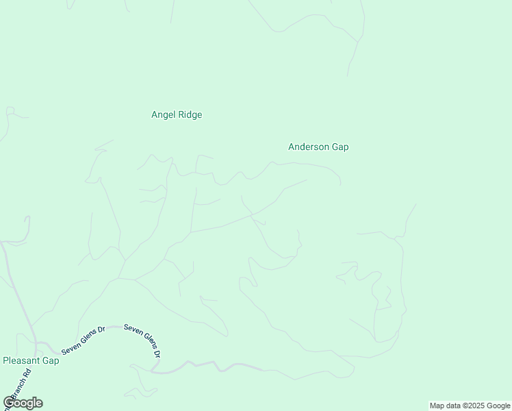 map of restaurants, bars, coffee shops, grocery stores, and more near 44 Applewood Lane in Weaverville