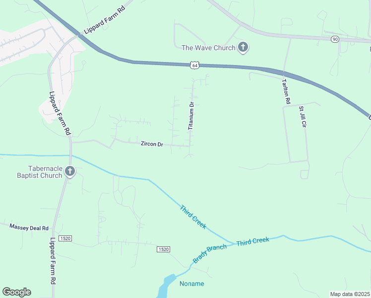 map of restaurants, bars, coffee shops, grocery stores, and more near 182 Zircon Drive in Statesville