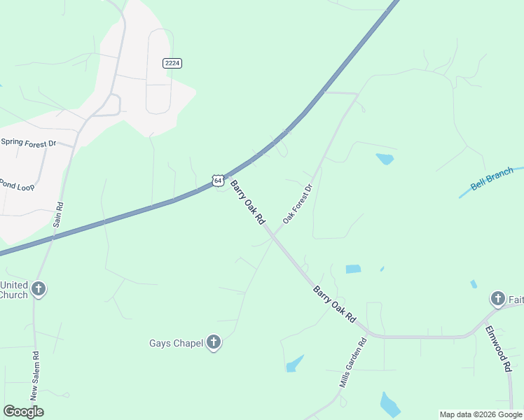 map of restaurants, bars, coffee shops, grocery stores, and more near 147 Barry Oak Road in Statesville