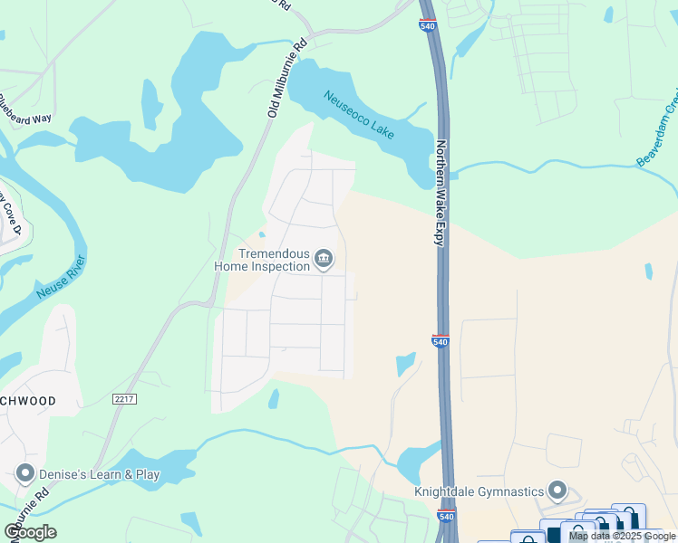 map of restaurants, bars, coffee shops, grocery stores, and more near 1701 Arapahoe Ridge Drive in Raleigh