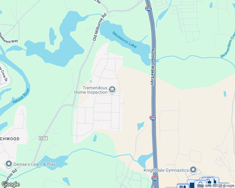 map of restaurants, bars, coffee shops, grocery stores, and more near 1701 Arapahoe Ridge Drive in Raleigh