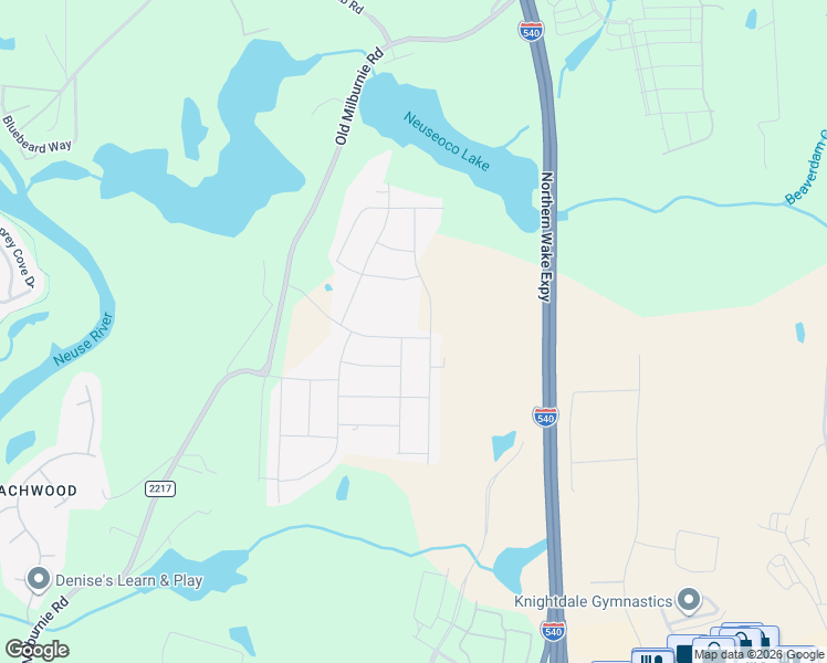 map of restaurants, bars, coffee shops, grocery stores, and more near 3500 Old Barbee Lane in Raleigh