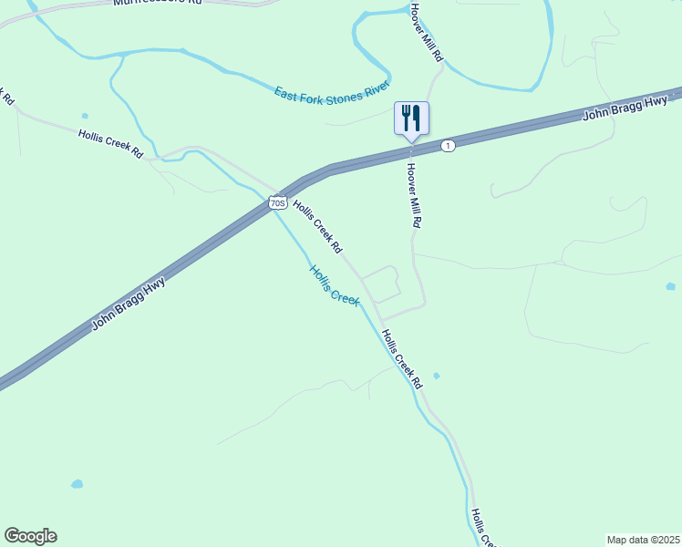 map of restaurants, bars, coffee shops, grocery stores, and more near 1240 Hollis Creek Road in Woodbury