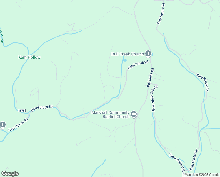 map of restaurants, bars, coffee shops, grocery stores, and more near 138 Windy Hills Drive in Marshall