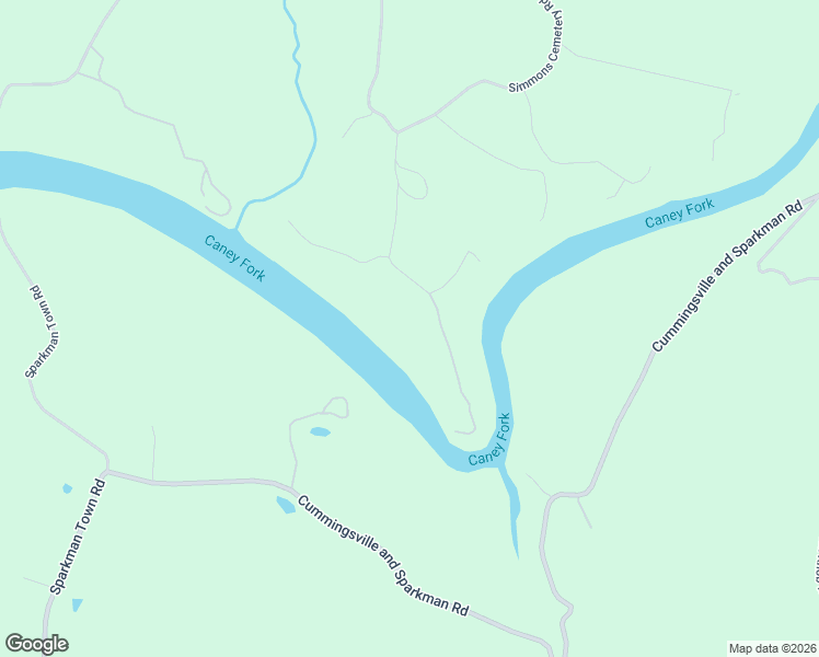 map of restaurants, bars, coffee shops, grocery stores, and more near 1370 Simmons Cemetery Road in Quebeck
