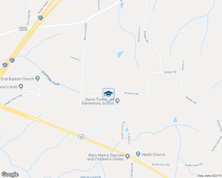 map of restaurants, bars, coffee shops, grocery stores, and more near 341 Stratford Road in Lexington