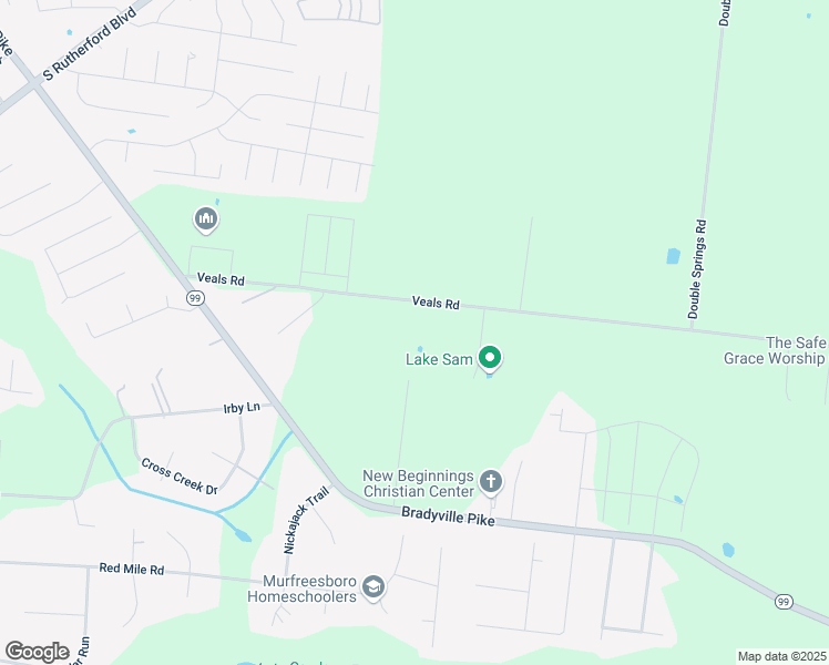 map of restaurants, bars, coffee shops, grocery stores, and more near 3140 Veals Road in Murfreesboro
