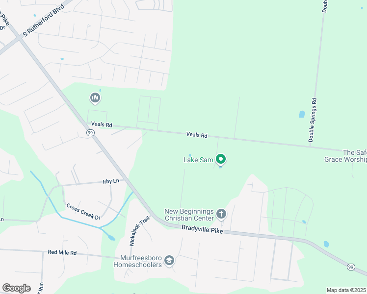 map of restaurants, bars, coffee shops, grocery stores, and more near 3140 Veals Road in Murfreesboro
