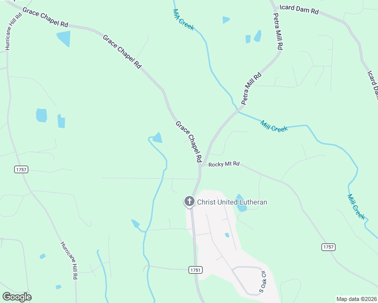 map of restaurants, bars, coffee shops, grocery stores, and more near 4609 Grace Chapel Rd in Granite Falls