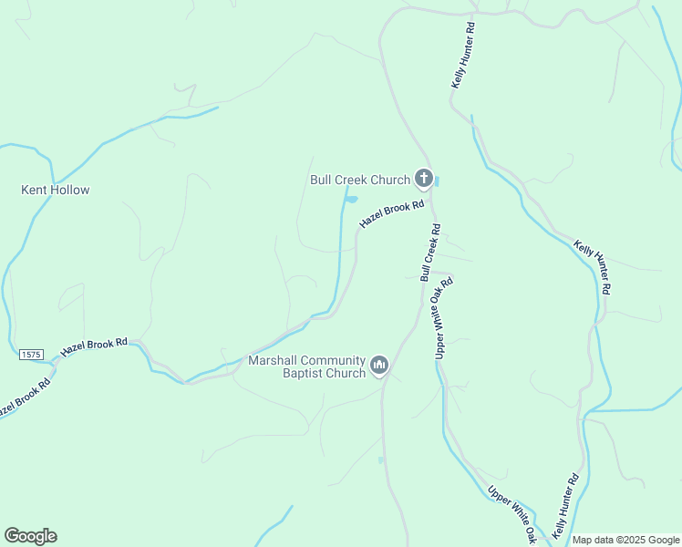 map of restaurants, bars, coffee shops, grocery stores, and more near 138 Windy Hills Drive in Marshall