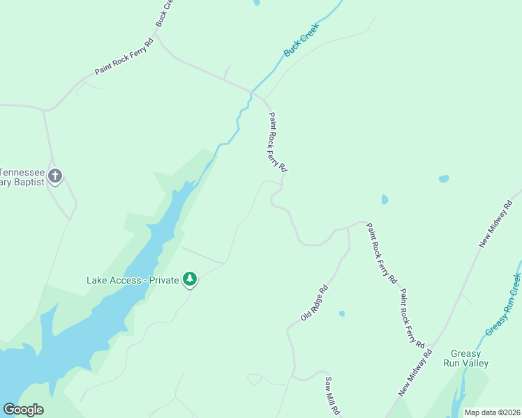 map of restaurants, bars, coffee shops, grocery stores, and more near 2200 Paint Rock Ferry Road in Kingston