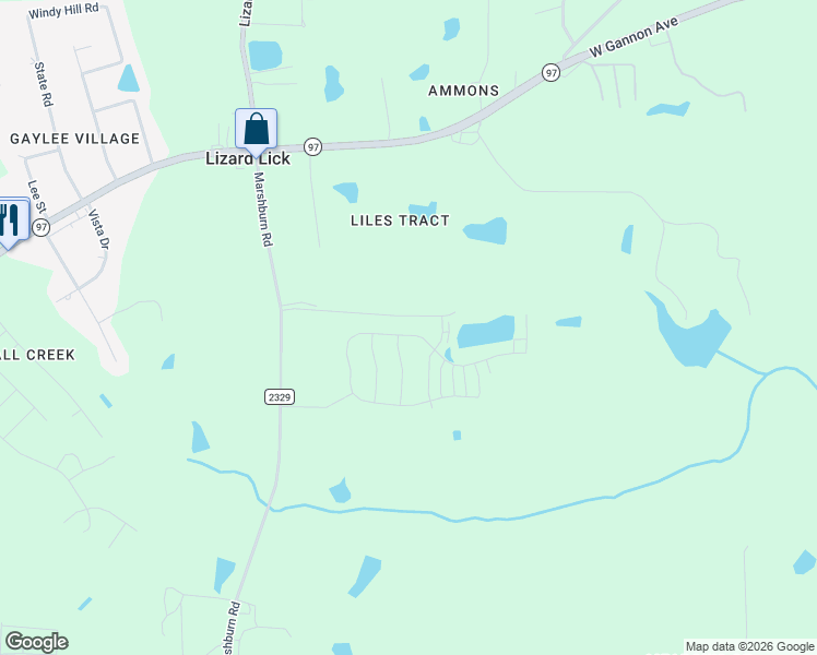 map of restaurants, bars, coffee shops, grocery stores, and more near 324 Marshrose Road in Zebulon