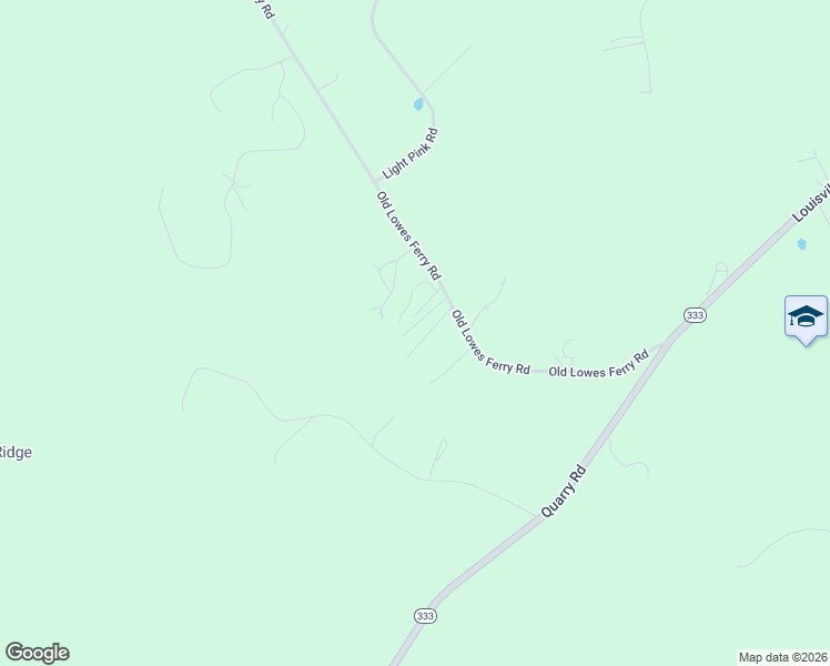 map of restaurants, bars, coffee shops, grocery stores, and more near 3229 Old Lowes Ferry Road in Louisville