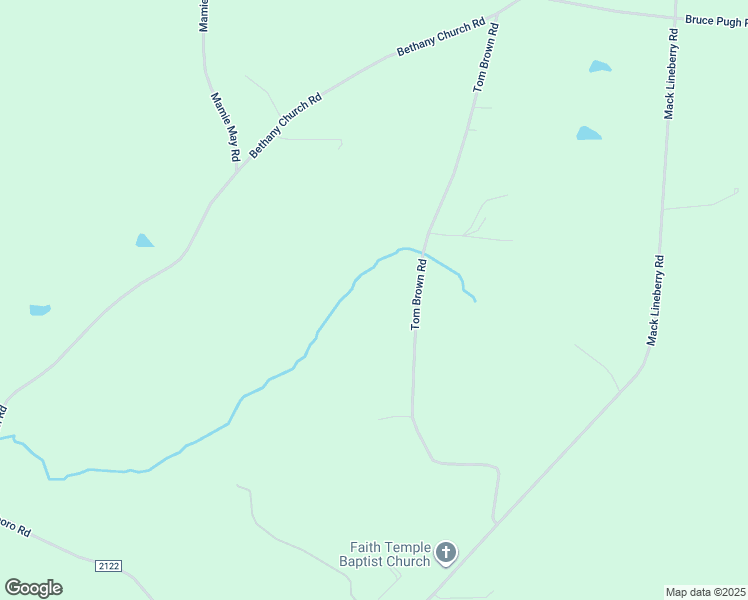 map of restaurants, bars, coffee shops, grocery stores, and more near 3351 Tom Brown Road in Franklinville