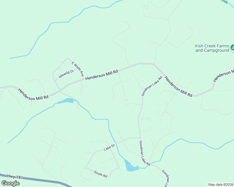 map of restaurants, bars, coffee shops, grocery stores, and more near 3143 Mill Run Drive in Morganton
