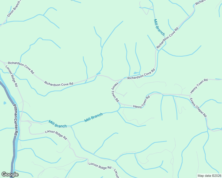 map of restaurants, bars, coffee shops, grocery stores, and more near 3616 Henry Town Road in Sevierville