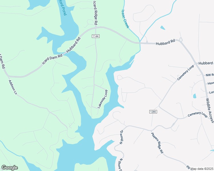 map of restaurants, bars, coffee shops, grocery stores, and more near Lakeside Loop in Township of Taylorsville