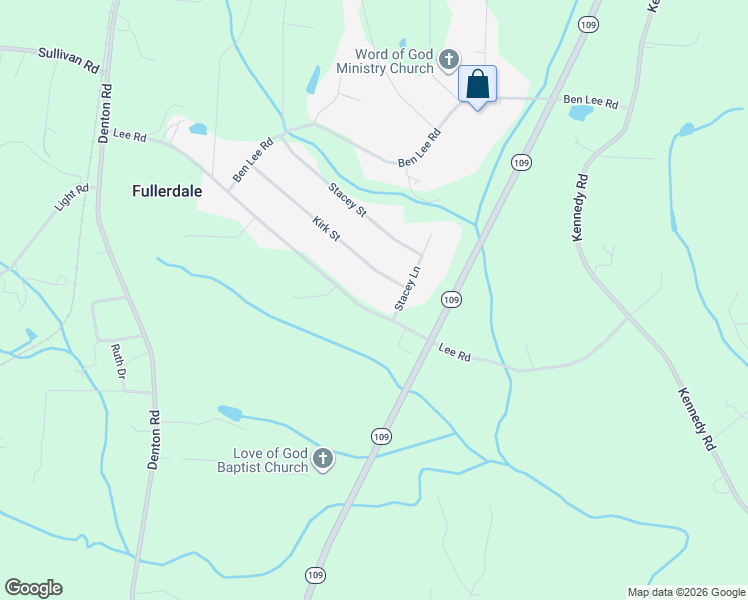 map of restaurants, bars, coffee shops, grocery stores, and more near 691 Lee Road in Thomasville
