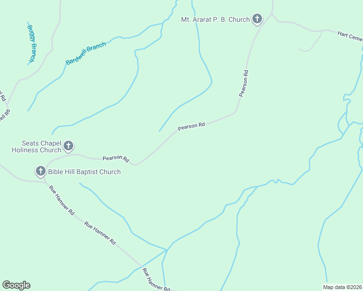 map of restaurants, bars, coffee shops, grocery stores, and more near in Parkers Crossroads