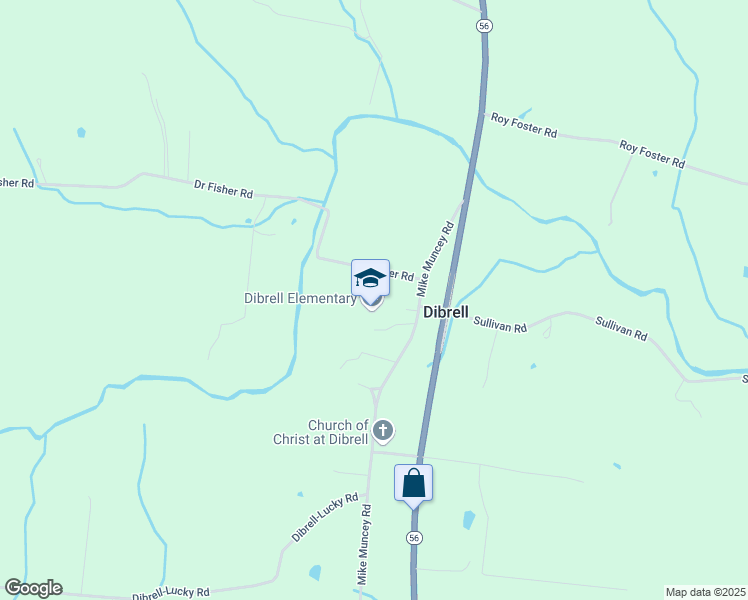 map of restaurants, bars, coffee shops, grocery stores, and more near 1759 Mike Muncey Road in McMinnville