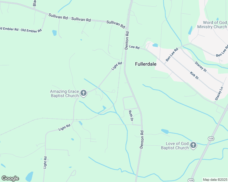 map of restaurants, bars, coffee shops, grocery stores, and more near 459 Light Road in Thomasville