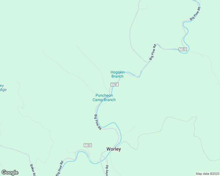 map of restaurants, bars, coffee shops, grocery stores, and more near Big Pine Road in Madison County