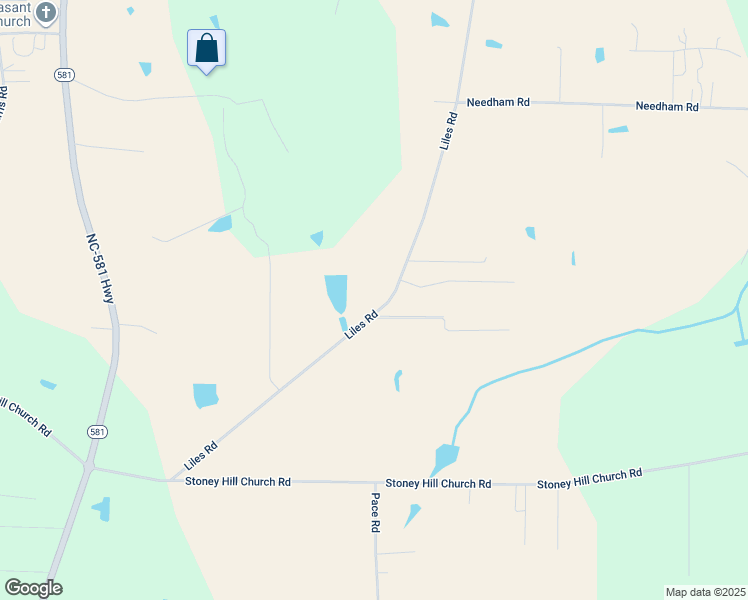 map of restaurants, bars, coffee shops, grocery stores, and more near 11766 Liles Road in Bailey