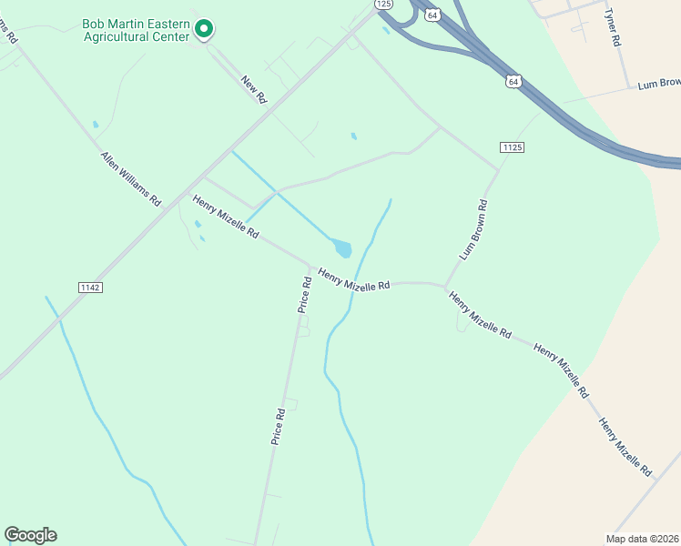 map of restaurants, bars, coffee shops, grocery stores, and more near 1469 Henry Mizelle Road in Williamston