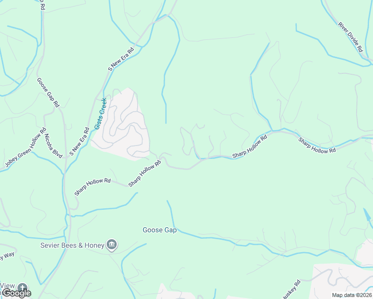 map of restaurants, bars, coffee shops, grocery stores, and more near 1019 Shadow Ridge Drive in Sevierville