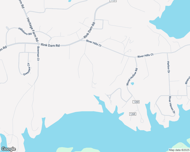 map of restaurants, bars, coffee shops, grocery stores, and more near 389 Starnes Circle Drive in Township of Taylorsville