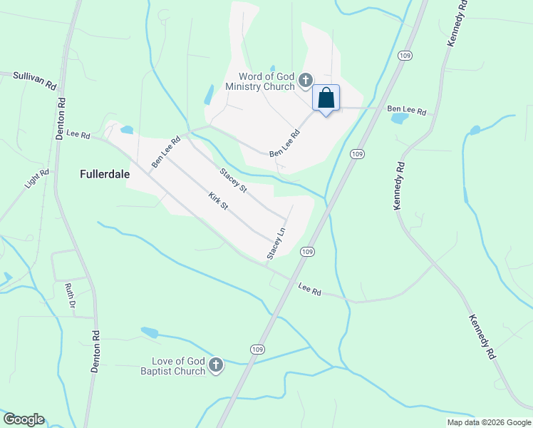 map of restaurants, bars, coffee shops, grocery stores, and more near 171 Stacey Street in Thomasville