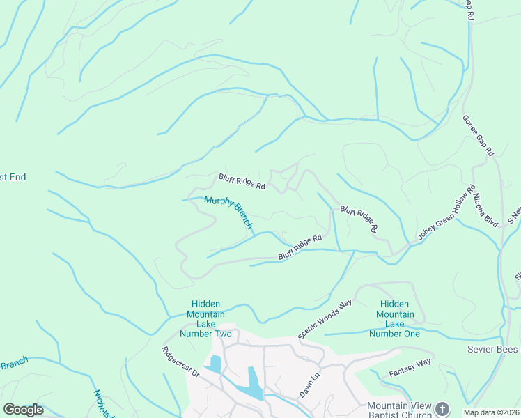 map of restaurants, bars, coffee shops, grocery stores, and more near 1554 Bear Valley Road in Sevierville