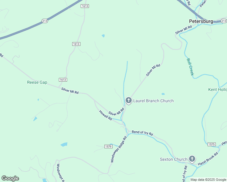 map of restaurants, bars, coffee shops, grocery stores, and more near 145 West Massey Drive in Marshall