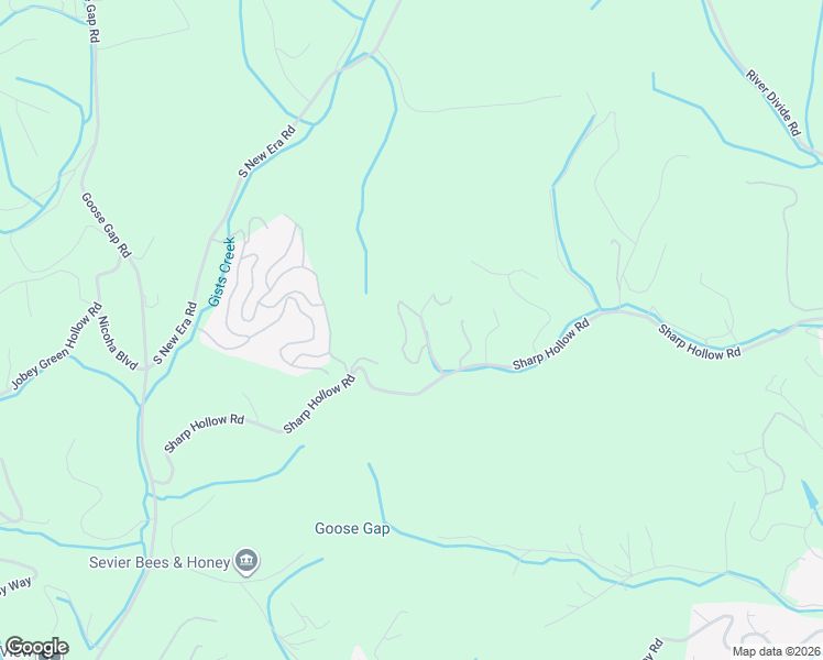 map of restaurants, bars, coffee shops, grocery stores, and more near 1019 Shadow Ridge Drive in Sevierville