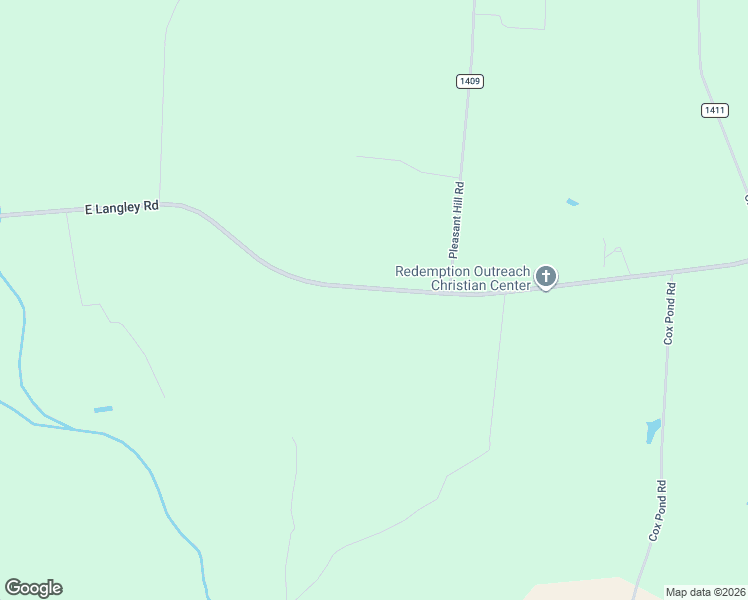 map of restaurants, bars, coffee shops, grocery stores, and more near 7871 East Langley Road in Elm City