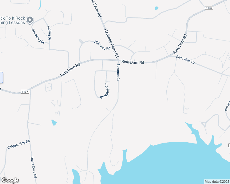 map of restaurants, bars, coffee shops, grocery stores, and more near 306 Bowman Court in Township of Taylorsville