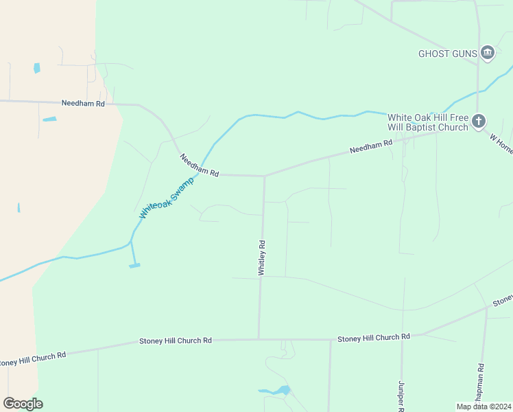 map of restaurants, bars, coffee shops, grocery stores, and more near 9004 Whitley Road in Bailey