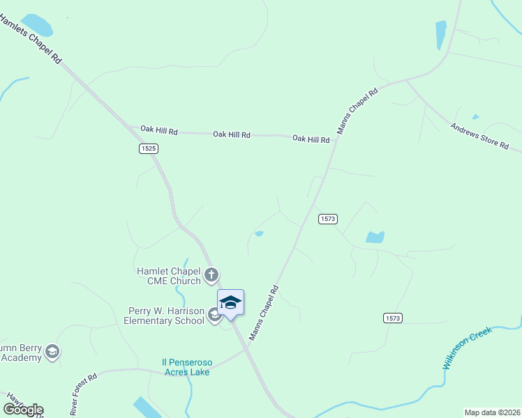 map of restaurants, bars, coffee shops, grocery stores, and more near 21 Winthrop Road in Pittsboro