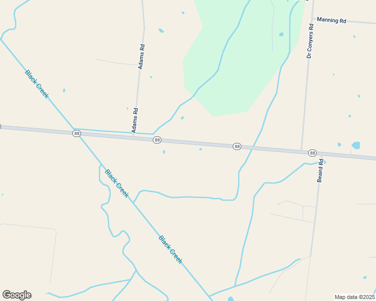 map of restaurants, bars, coffee shops, grocery stores, and more near 11147 State Highway 88 in Halls