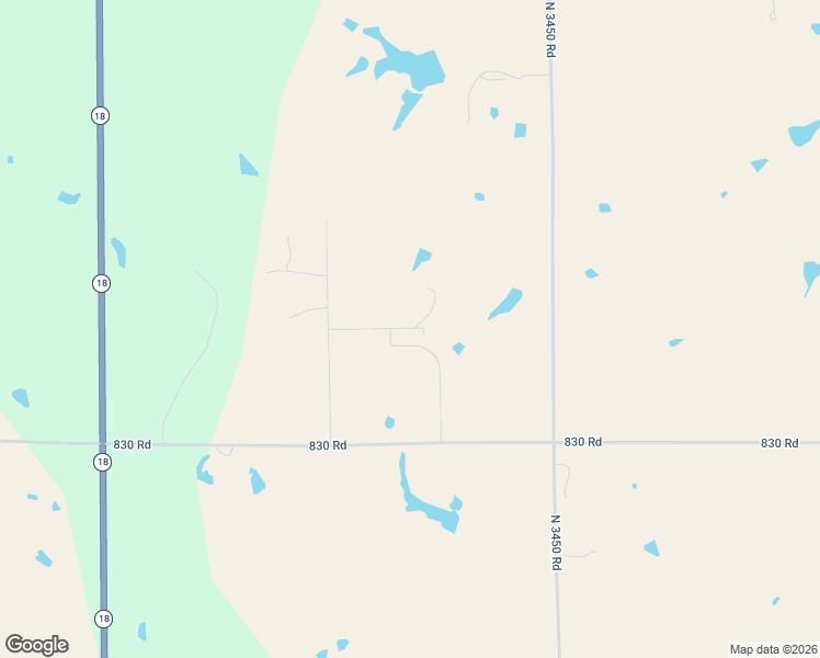 map of restaurants, bars, coffee shops, grocery stores, and more near 820764 South 3445 Road in Agra