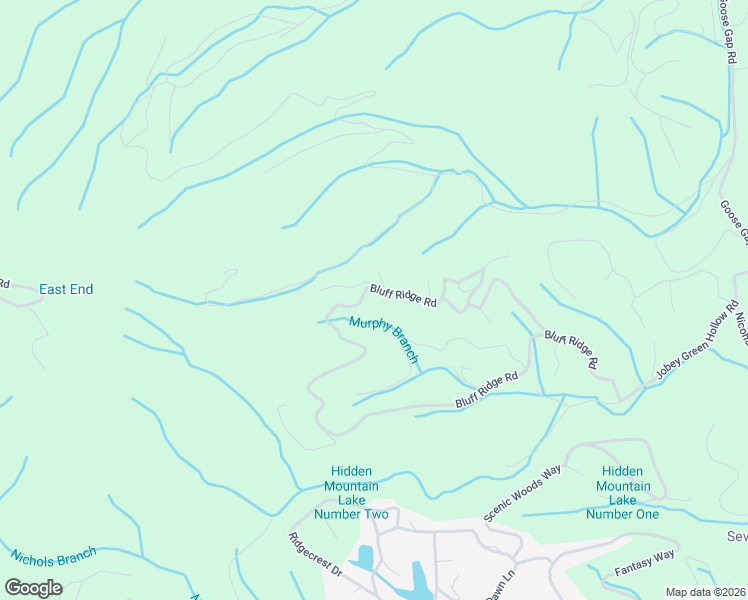 map of restaurants, bars, coffee shops, grocery stores, and more near 1754 Bluff Ridge Road in Sevierville