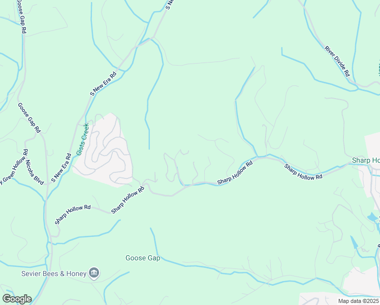 map of restaurants, bars, coffee shops, grocery stores, and more near 1044 Shadow Ridge Drive in Sevierville
