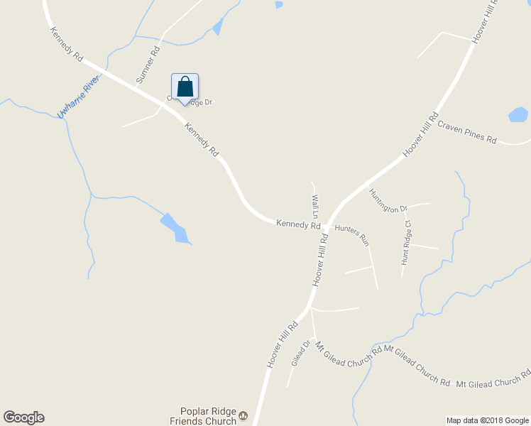 map of restaurants, bars, coffee shops, grocery stores, and more near 4604 Kennedy Rd in Trinity