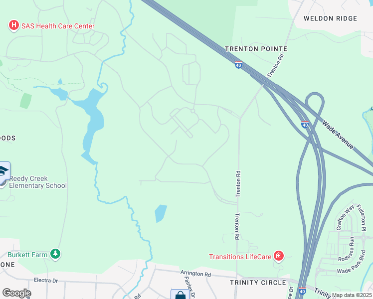 map of restaurants, bars, coffee shops, grocery stores, and more near 920 SAS Campus Drive in Cary