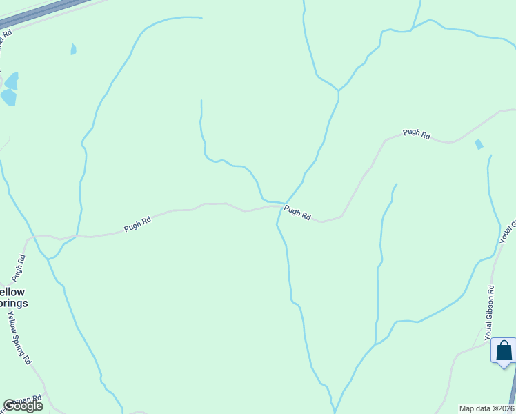 map of restaurants, bars, coffee shops, grocery stores, and more near 1246 Pugh Road in Holladay