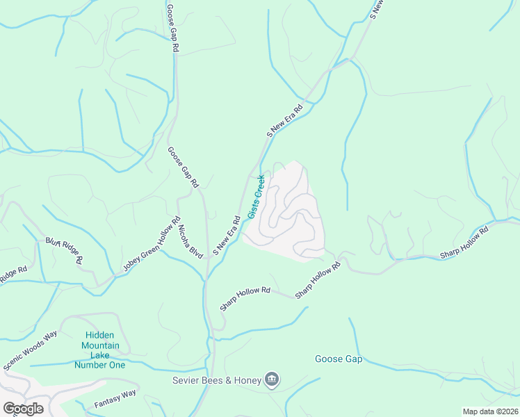 map of restaurants, bars, coffee shops, grocery stores, and more near 2050 Bear Haven Way in Sevierville