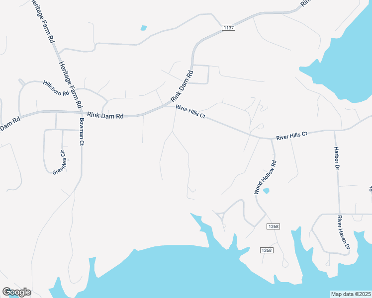 map of restaurants, bars, coffee shops, grocery stores, and more near Starnes Circle Drive in Taylorsville