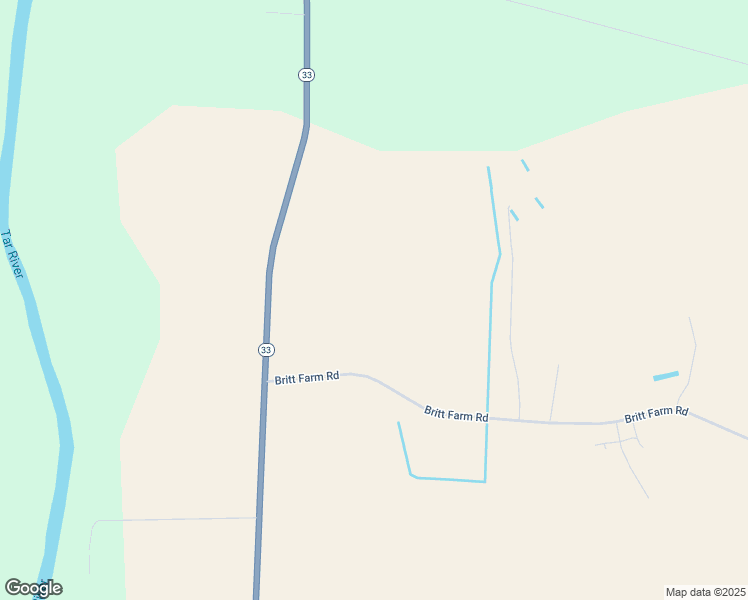 map of restaurants, bars, coffee shops, grocery stores, and more near 338 Britt Farm Road in Tarboro